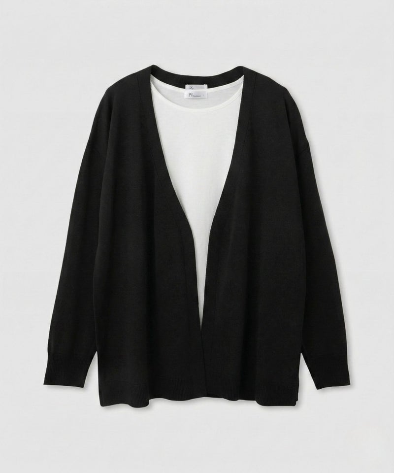 [期間限定価格]Free Nature  トッパーカーディガン＆Tシャツアンサンブル レディース商品画像-25