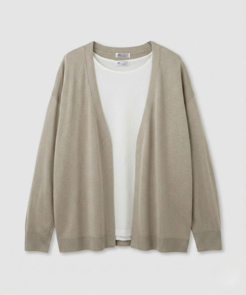 [期間限定価格]Free Nature  トッパーカーディガン＆Tシャツアンサンブル レディース商品画像-26