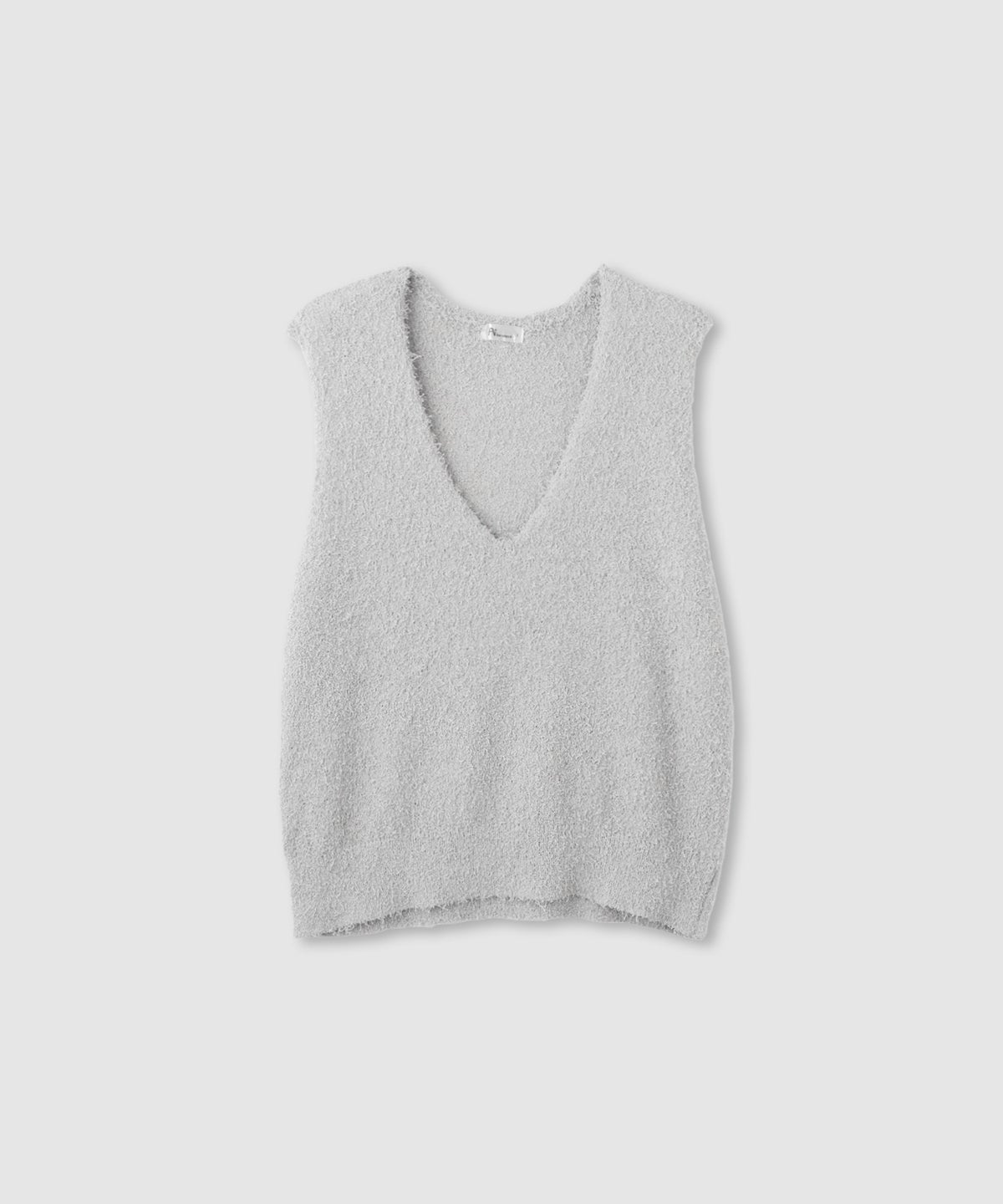  [期間限定価格]Free Nature テープヤーンVネックニットベスト レディース