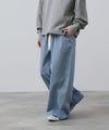 NAVY 11ozコットンデニム イージーバルーンワイドパンツ レディース商品サムネイル-4