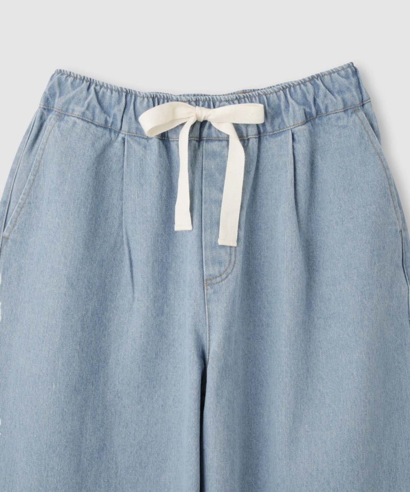 NAVY  11ozコットンデニム イージーバルーンワイドパンツ レディース商品画像-23