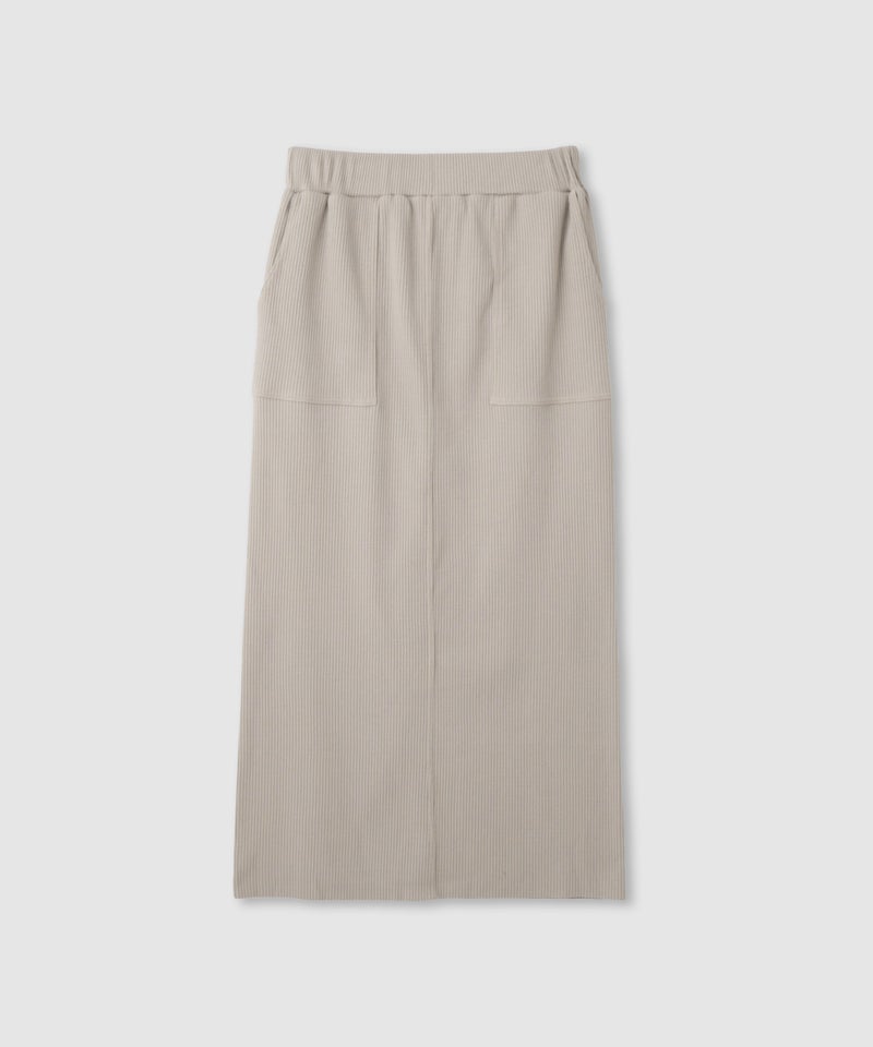 NAVY 針抜き テレコ Iラインスカート レディース商品画像-20