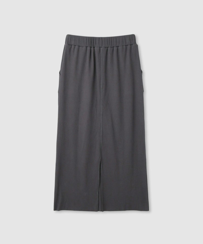 NAVY 針抜き テレコ Iラインスカート レディース商品画像-21