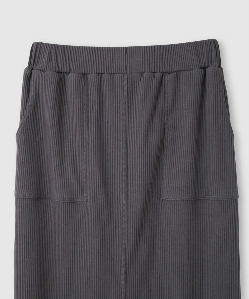 NAVY  針抜き テレコ Iラインスカート レディース商品画像-22