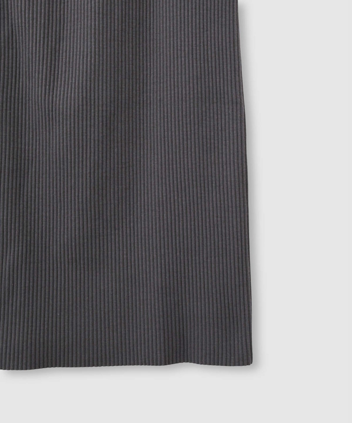 NAVY 針抜き テレコ Iラインスカート レディース