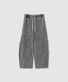 NAVY SARARI ニットデニム バレルレッグパンツ 冷感 ストレッチ性 キッズ