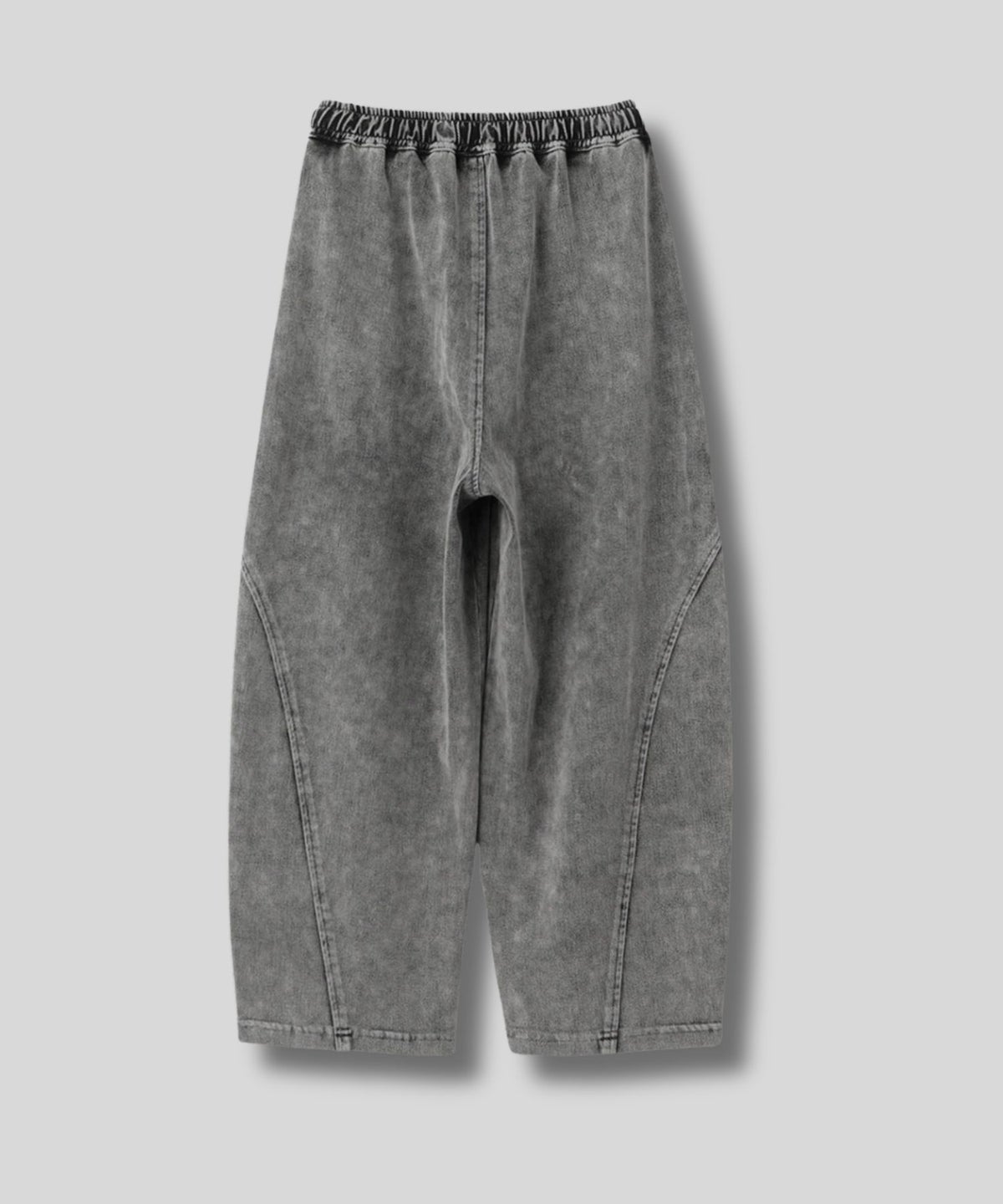 NAVY SARARI ニットデニム バレルレッグパンツ 冷感 ストレッチ性 キッズ