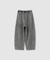 NAVY SARARI ニットデニム バレルレッグパンツ 冷感 ストレッチ性 キッズ商品サムネイル-3