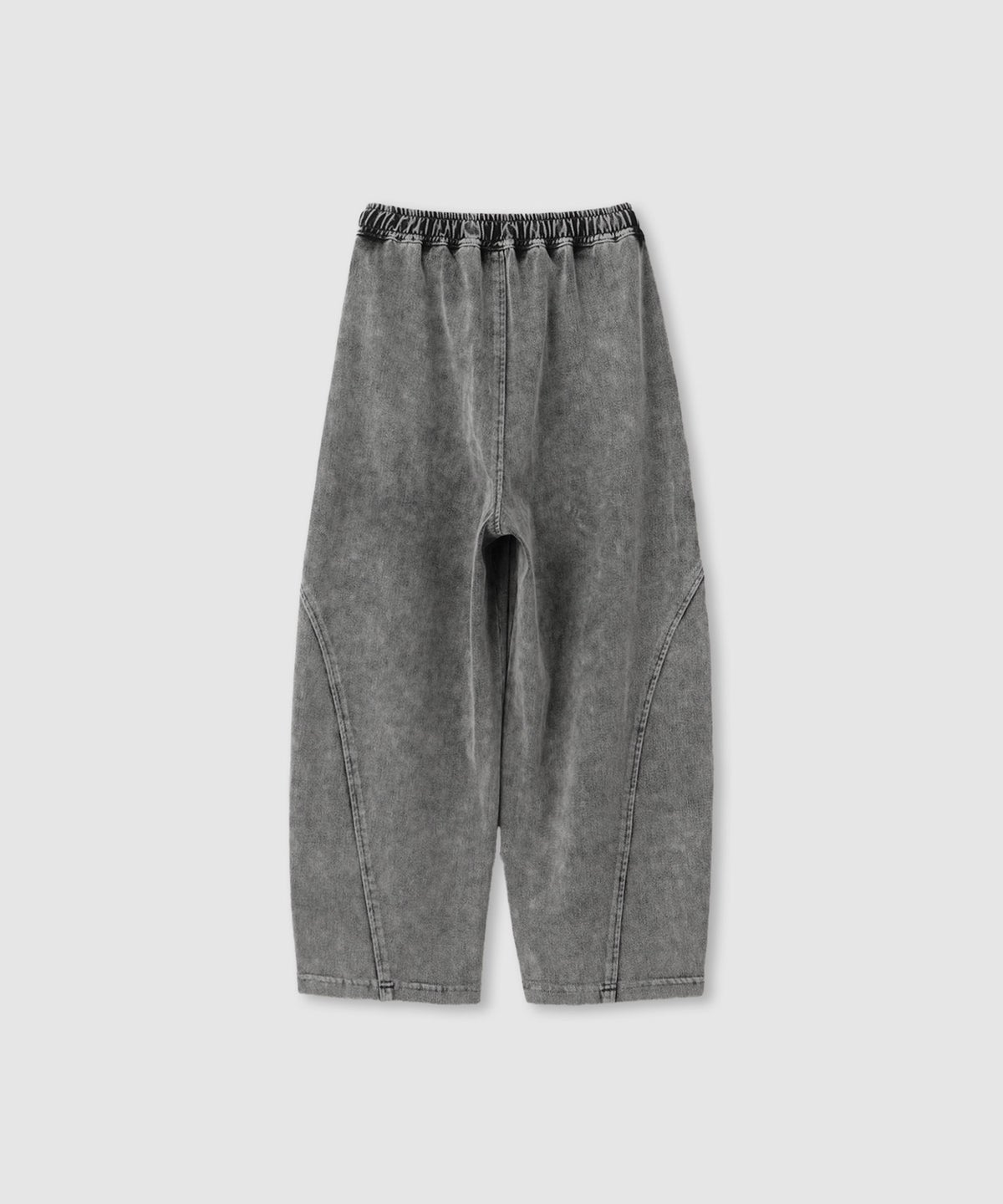 NAVY SARARI ニットデニム バレルレッグパンツ 冷感 ストレッチ性 キッズ