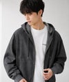 NAVY ブリーズデニム フルジップパーカー メンズ商品サムネイル-3