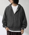 NAVY ブリーズデニム フルジップパーカー メンズ商品サムネイル-6