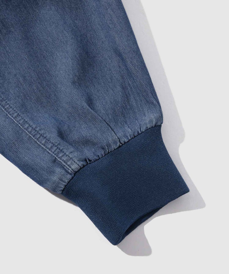 [期間限定価格]NAVY  ブリーズデニム フルジップパーカー メンズ商品画像-6