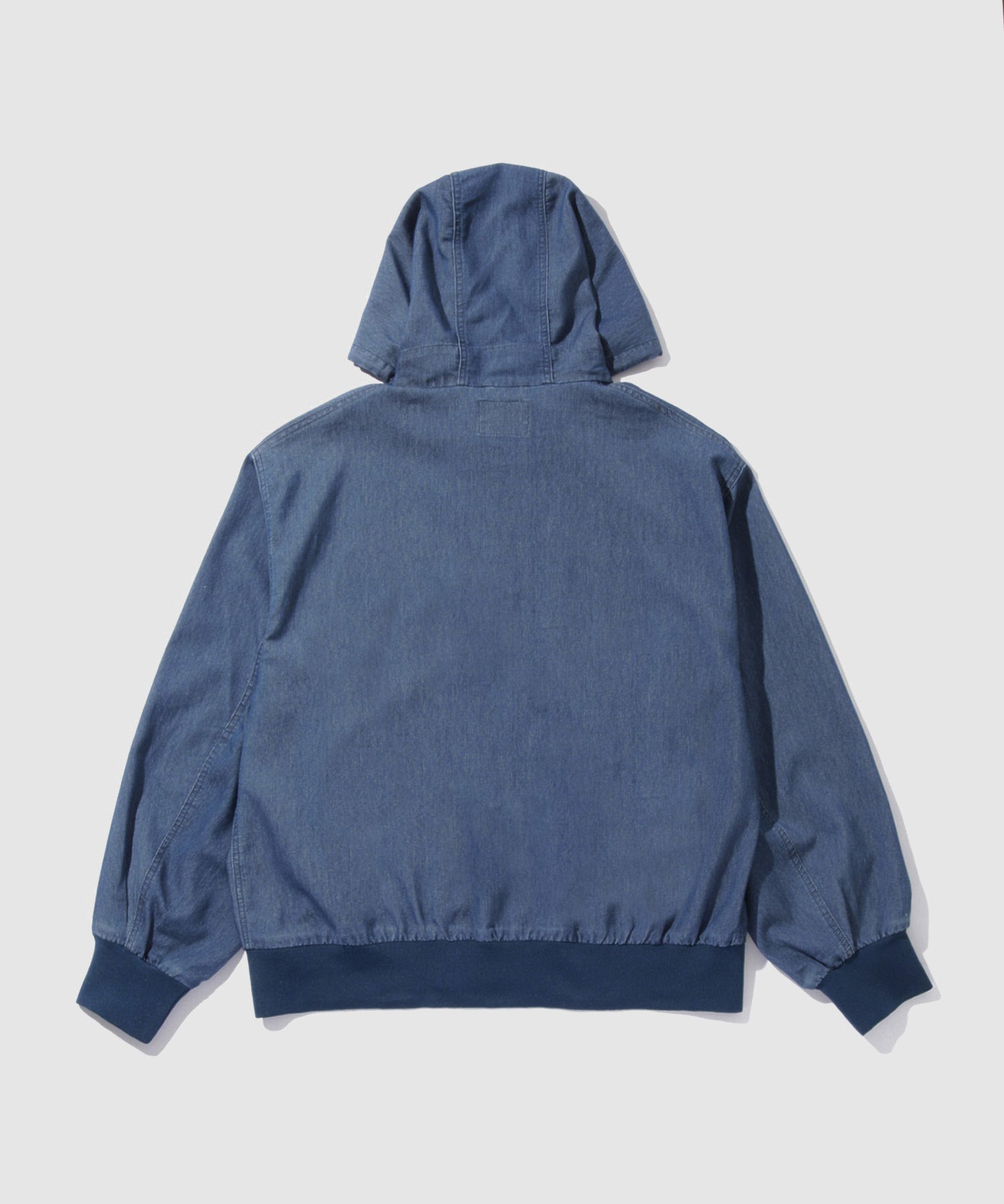 NAVY ブリーズデニム フルジップパーカー メンズ