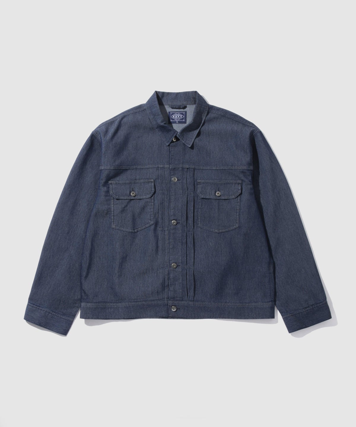 NAVY ブリーズデニム Type2ジャケット メンズ
