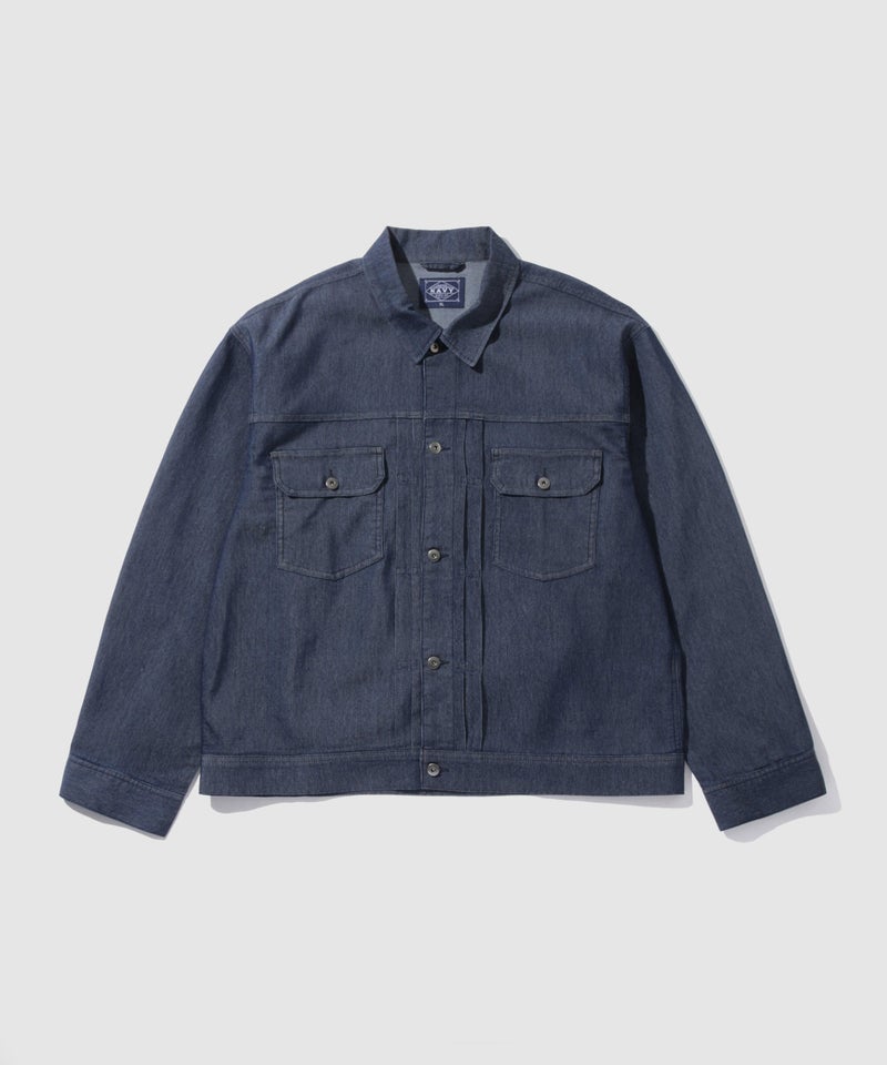 [期間限定価格]NAVY  ブリーズデニム Type2ジャケット メンズ商品画像-2