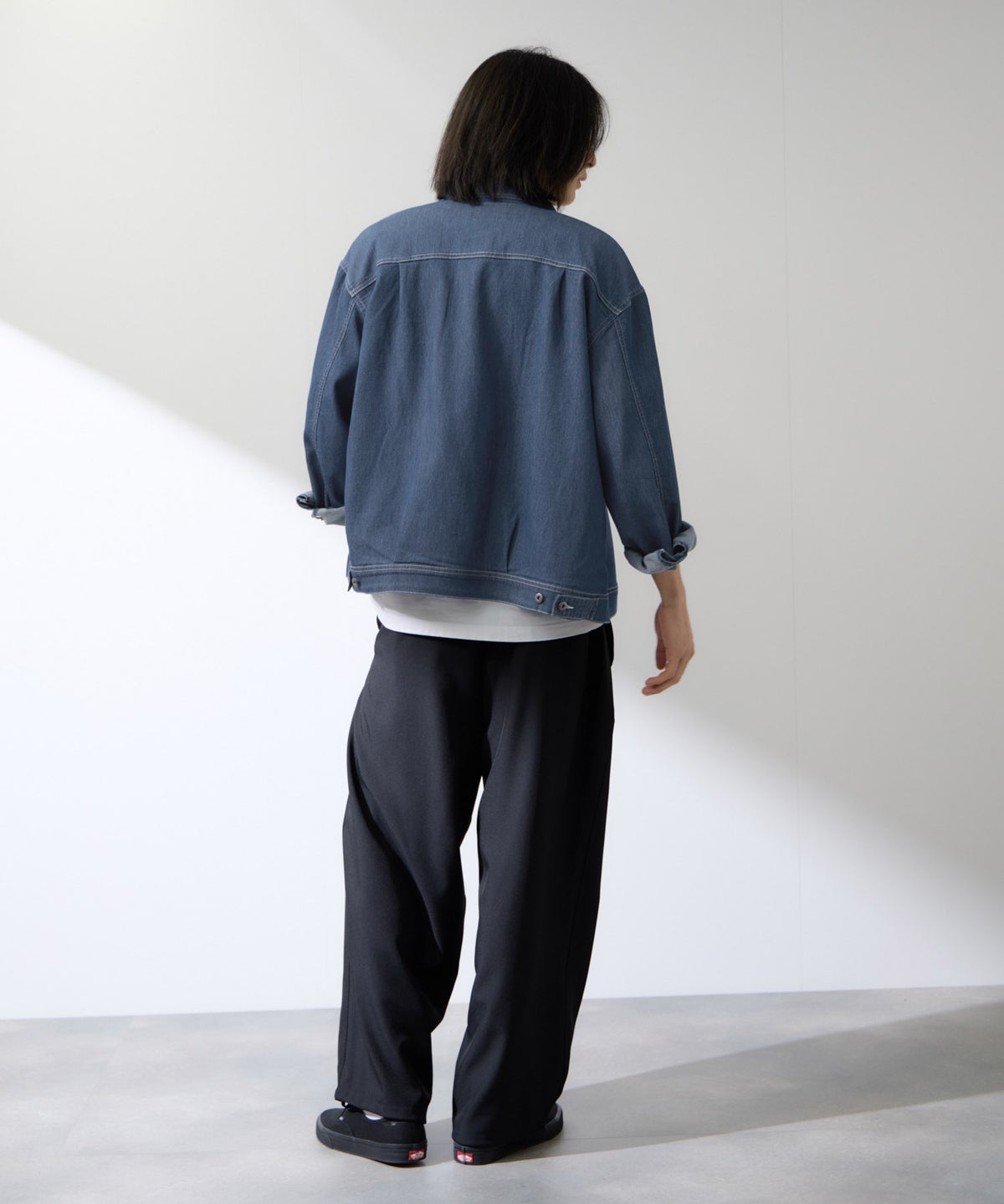 NAVY ブリーズデニム Type2ジャケット メンズ