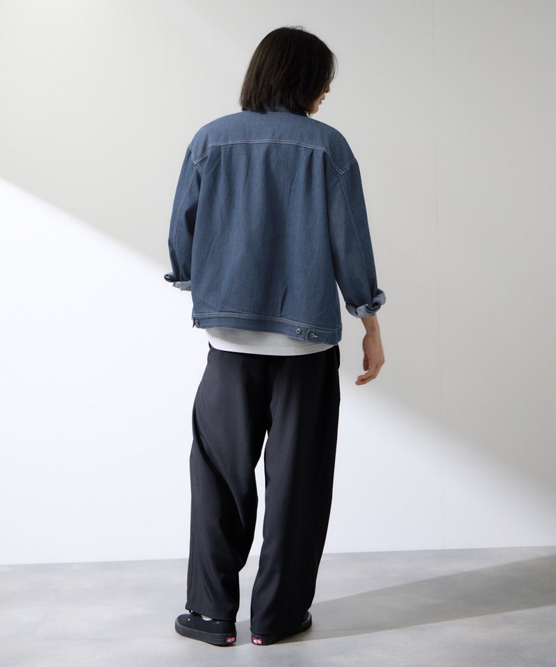 NAVY ブリーズデニム Type2ジャケット メンズ商品画像-7