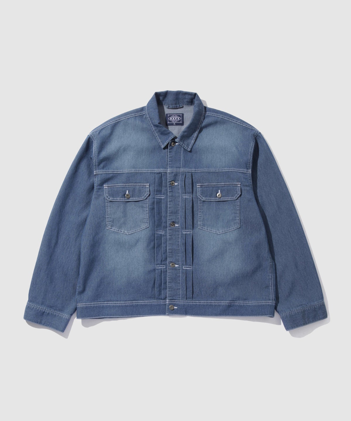 NAVY ブリーズデニム Type2ジャケット メンズ