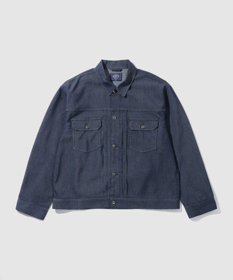NAVY ブリーズデニム Type2ジャケット メンズ商品画像-14