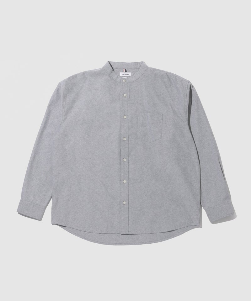 Real Standard オックス長袖バンドカラーシャツ メンズ商品画像-19