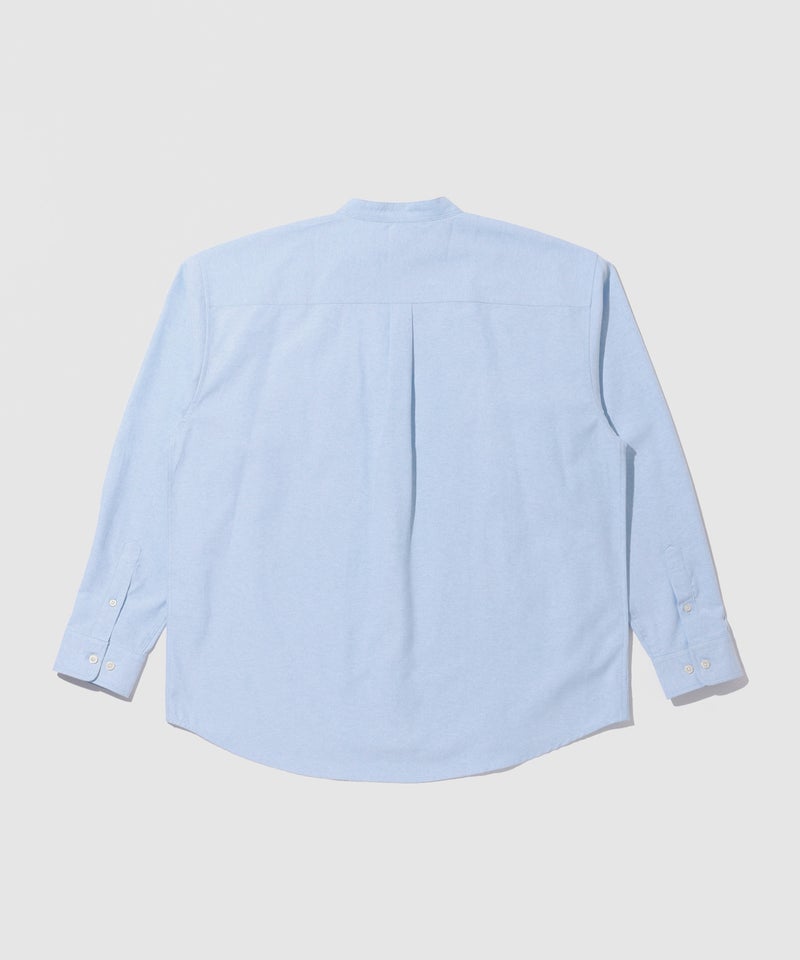Real Standard オックス長袖バンドカラーシャツ メンズ商品画像-21