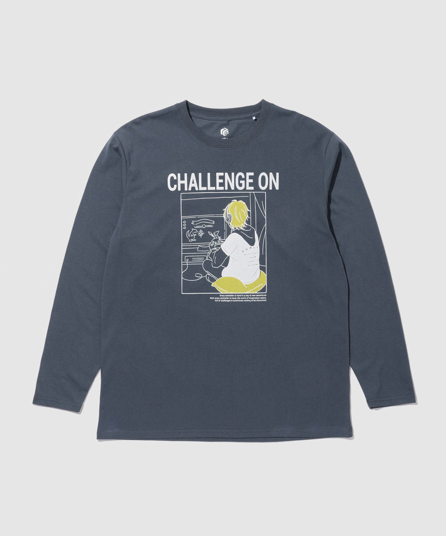 T-GRAPHICS ラインアート長袖Tシャツ メンズ