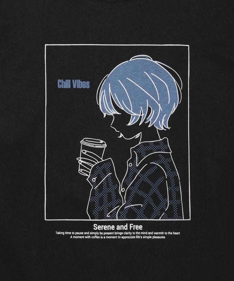 T-GRAPHICS  ラインアート長袖Tシャツ メンズ商品画像-10