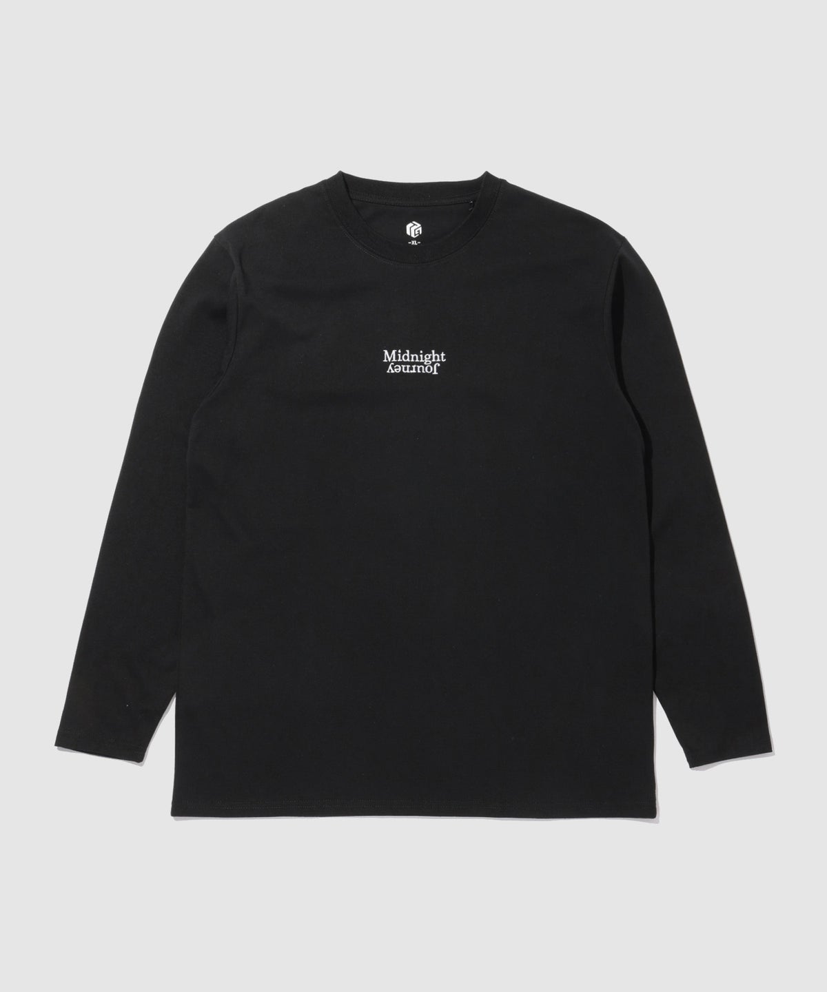 T-GRAPHICS ワンポイント刺繍長袖Tシャツ メンズ