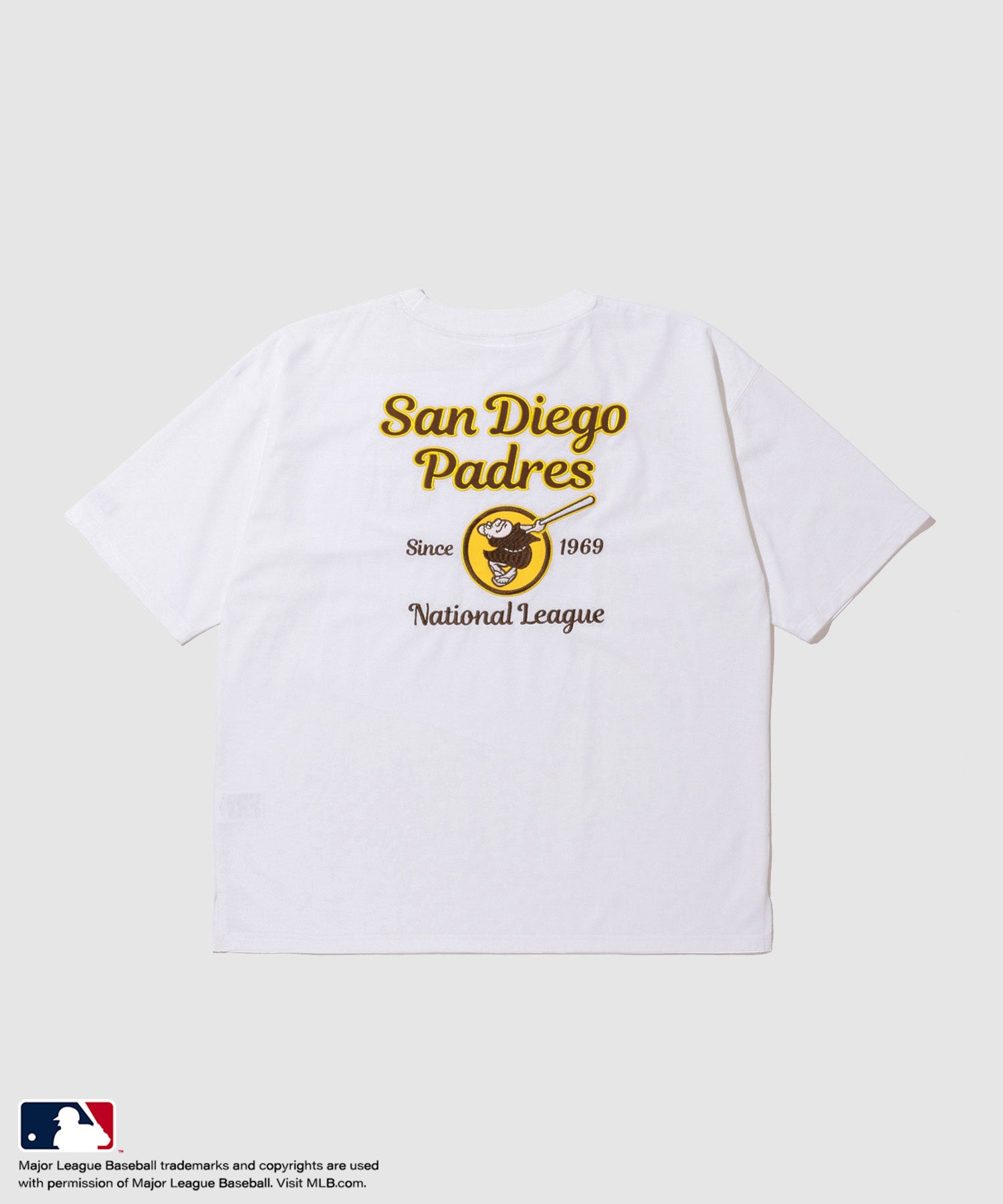 MLB ツイルワッペンTシャツ メンズ