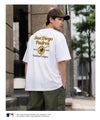 MLB ツイルワッペンTシャツ メンズ メール便 対応商品商品サムネイル-2