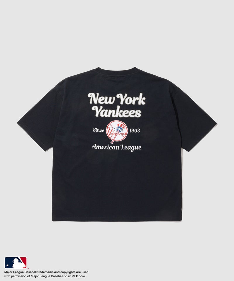 MLB ツイルワッペンTシャツ メンズ メール便 対応商品商品画像-4