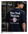MLB ツイルワッペンTシャツ メンズ メール便 対応商品商品サムネイル-4