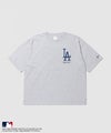 MLB  ツイルワッペンTシャツ メンズ メール便 対応商品商品サムネイル-5