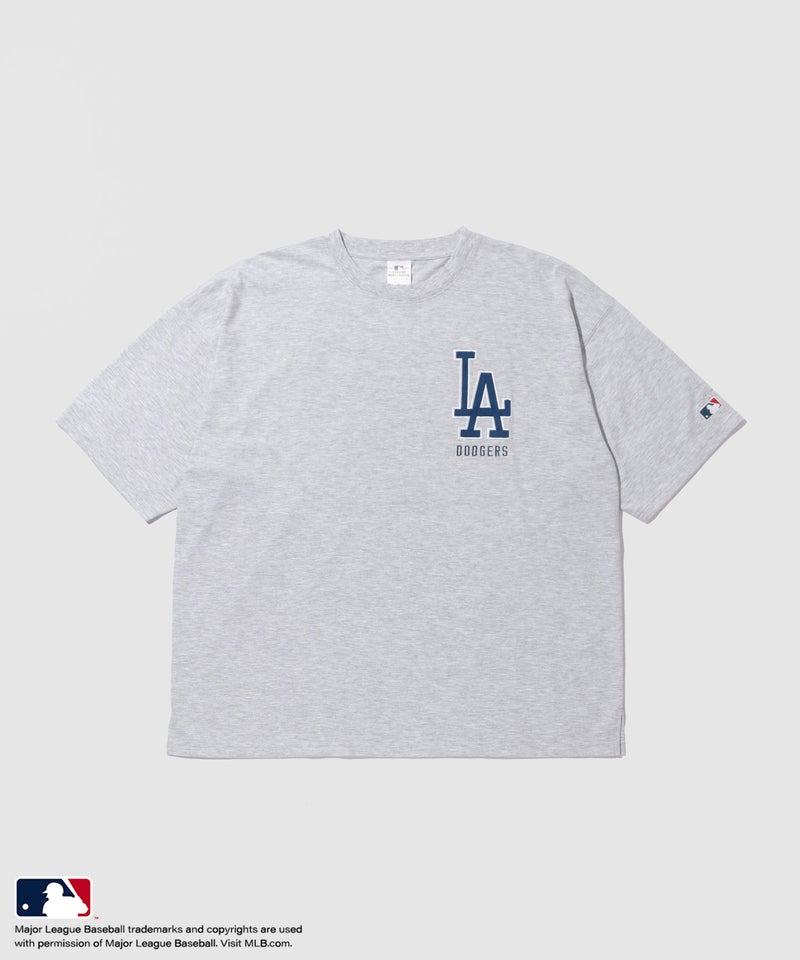 MLB  ツイルワッペンTシャツ メンズ メール便 対応商品商品画像-5