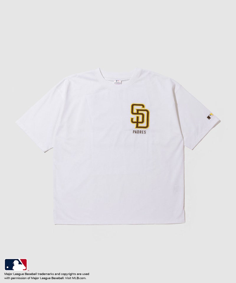 MLB ツイルワッペンTシャツ メンズ メール便 対応商品商品画像-6