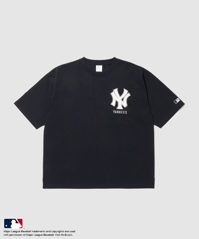 MLB  ツイルワッペンTシャツ メンズ メール便 対応商品商品画像-8