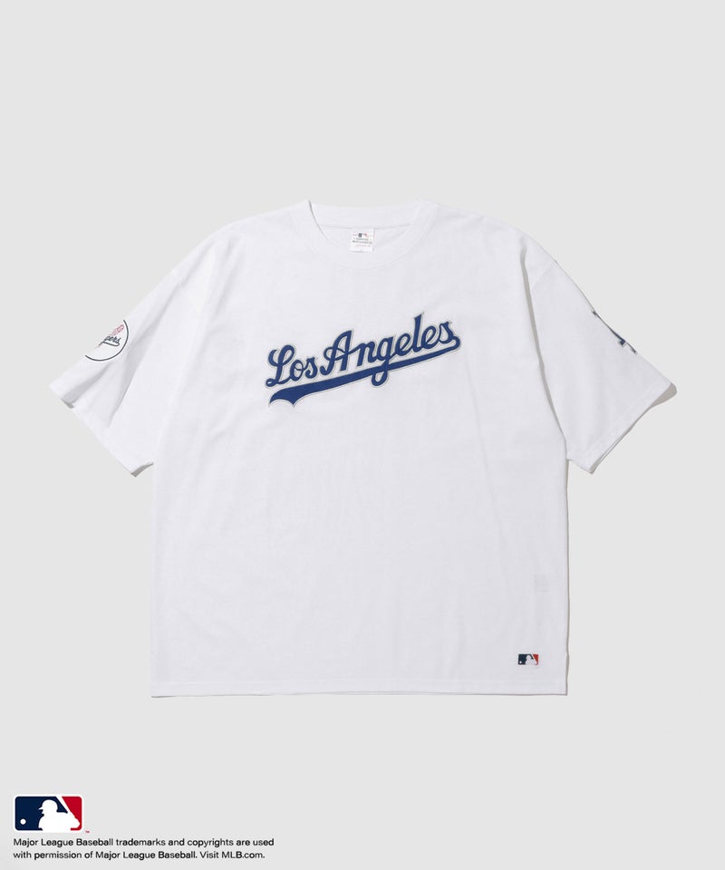 MLB  フロントワッペンTシャツ メンズ メール便 対応商品商品画像-1
