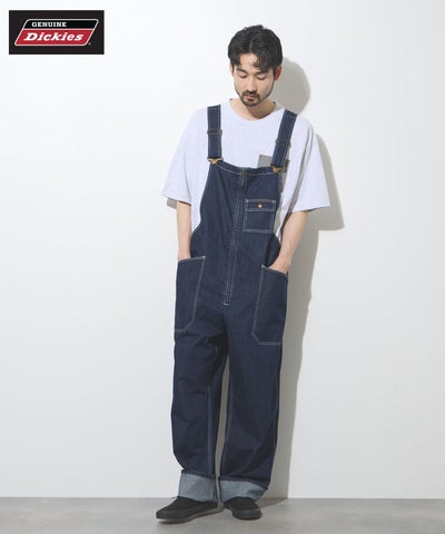 GENUINE Dickies ジップオーバーオール 別注限定展開 メンズ
