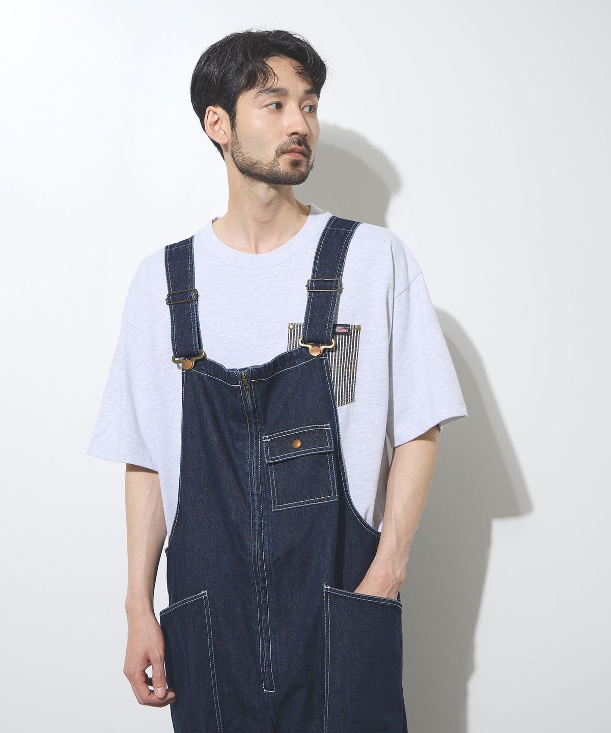 GENUINE Dickies ジップオーバーオール 別注限定展開 メンズ