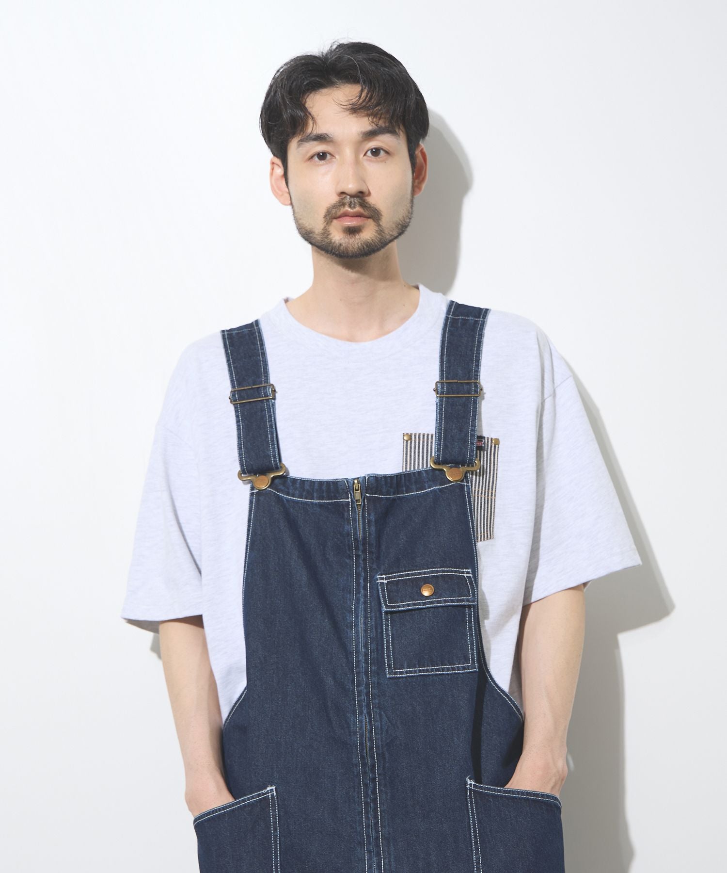 GENUINE Dickies ジップオーバーオール 別注限定展開 メンズ