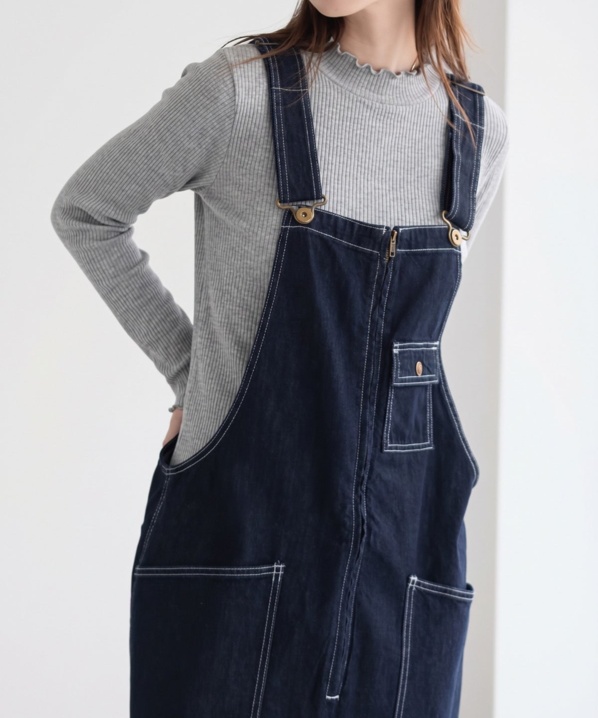 GENUINE Dickies ジップオーバーオール 別注限定展開 メンズ