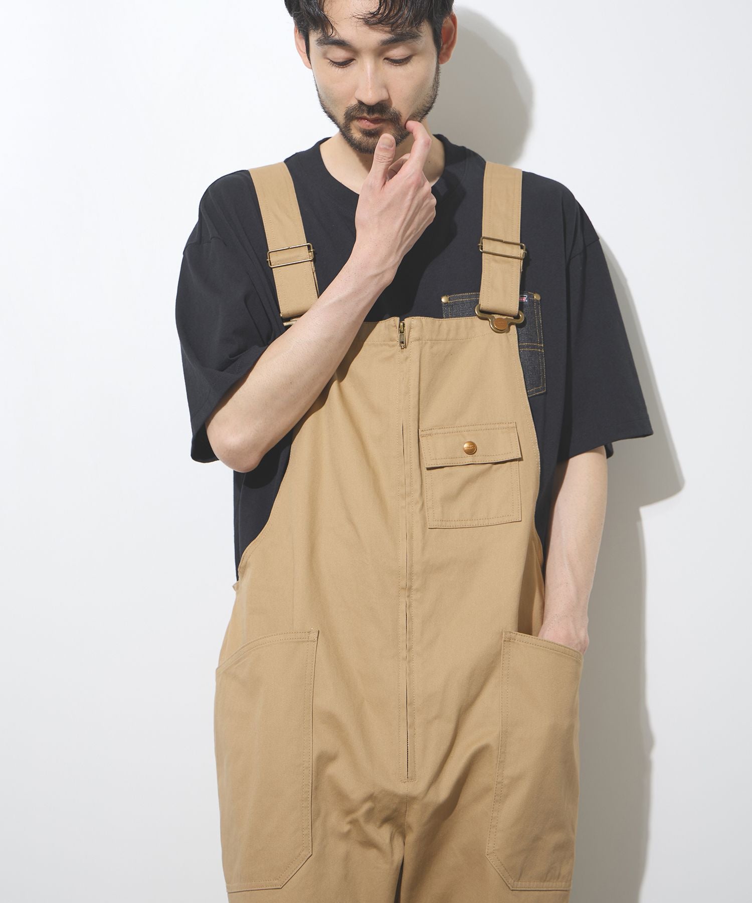 GENUINE Dickies ジップオーバーオール 別注限定展開 メンズ