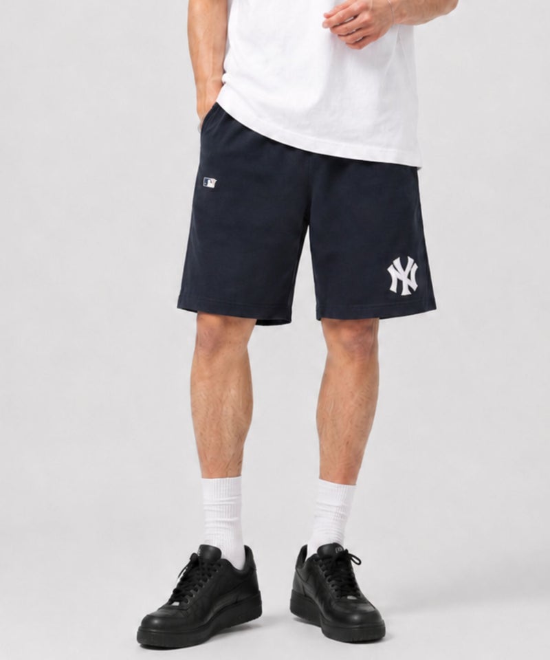 MLB ミニ裏毛ショートパンツ メンズ商品画像-3