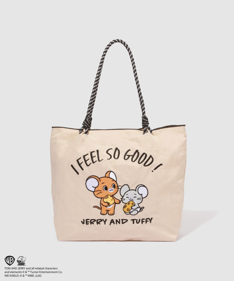 Tom and Jerry ナイロン刺繍バッグ商品画像-1