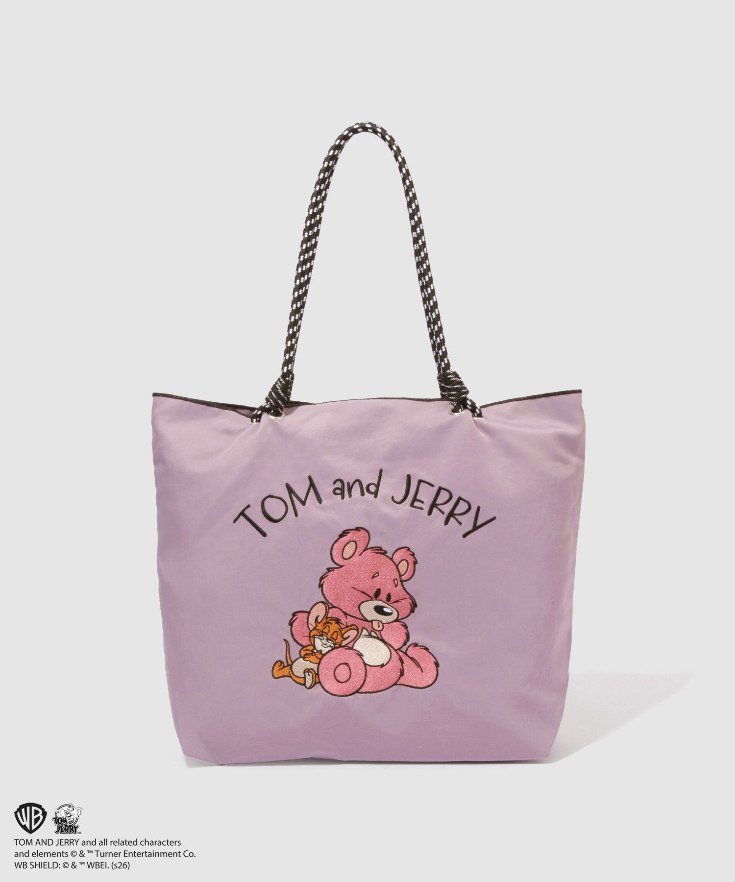 Tom and Jerry ナイロン刺繍バッグ