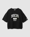 DISCUS  カレッジ調ロゴプリント半袖Tシャツ レディース メール便 対応商品商品サムネイル-3