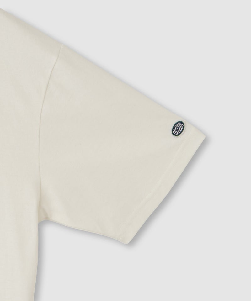 DISCUS カレッジ調ロゴプリント半袖Tシャツ レディース メール便 対応商品商品画像-7