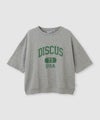 DISCUS カレッジ調ロゴプリント半袖Tシャツ レディース メール便 対応商品商品サムネイル-22