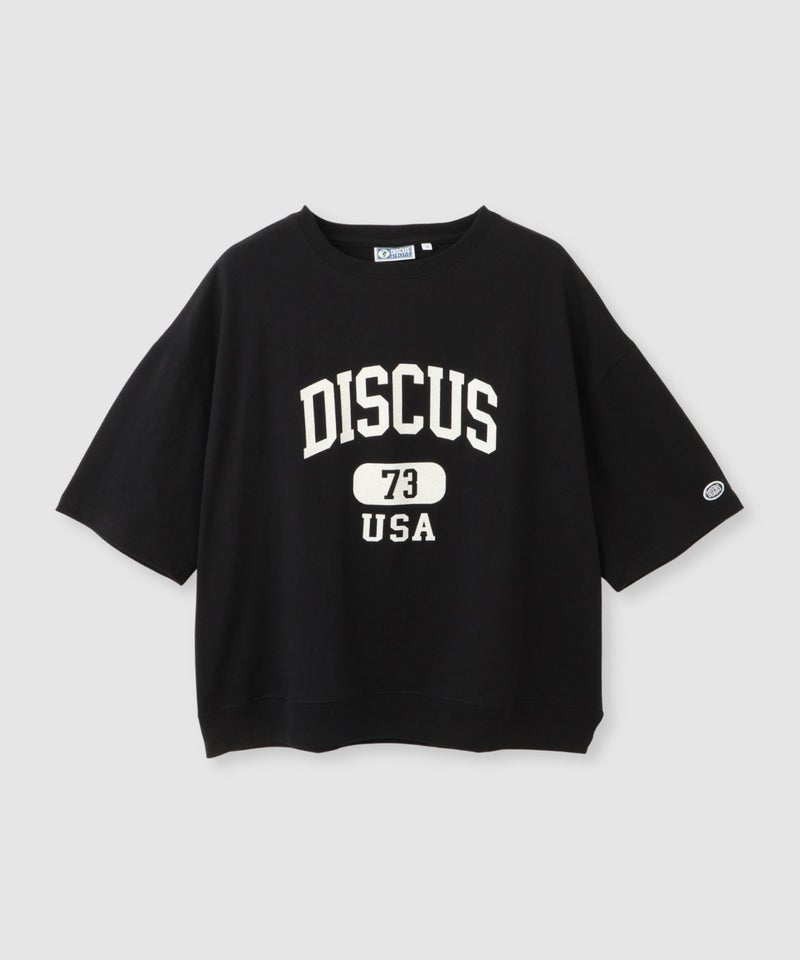 DISCUS  カレッジ調ロゴプリント半袖Tシャツ レディース メール便 対応商品商品画像-23