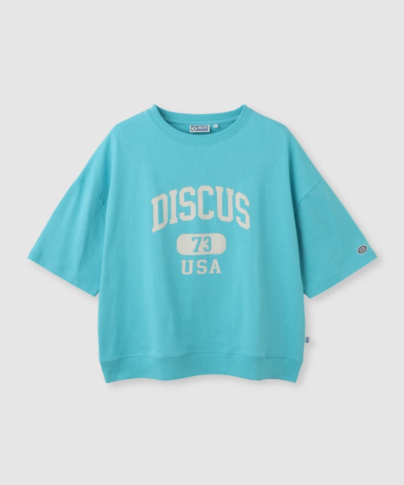 DISCUS  カレッジ調ロゴプリント半袖Tシャツ レディース メール便 対応商品商品画像-24